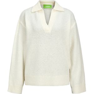 JJXX Trui Jxariella Polo Neck Knit Sn 12245459 Bone White Dames
