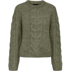 PIECES - PCNINA - Gebreide Trui - Diep Lichen Green