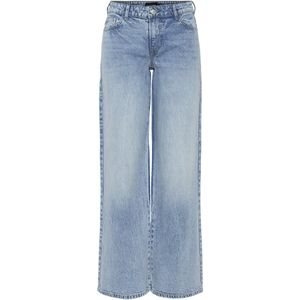 Pieces - Selma - Lage Taille Jeans - Wide-fit - Lang