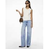 Pieces - Selma - Lage Taille Jeans - Wide-fit - Lang