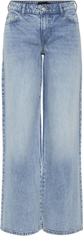 Pcselma - Lw Wide Fit - Jeans - Vervaagde Lichtblauwe Wassing - Regular Fit