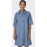 ONLY - Onlgry S/S Dress Dnm Azg Noos - Korte Damesjurk - Lichtblauw - Jeans