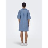ONLY - Onlgry S/S Dress Dnm Azg Noos - Korte Damesjurk - Lichtblauw - Jeans