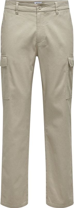 ONLY & SONS Cargobroek voor heren, Chinchilla, 28W / 30L