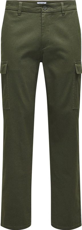 ONLY & SONS Cargobroek voor heren, groen (olive night), 28W / 30L