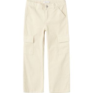 NAME IT - Cargobroek - Groen - Fluweel - Cargo Stijl