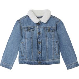Name it Jeansvest met teddy - NMMJACK - Maat 104