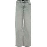 Jeans - Blauw - Rits - Lage Taille - Wide-Leg Fit