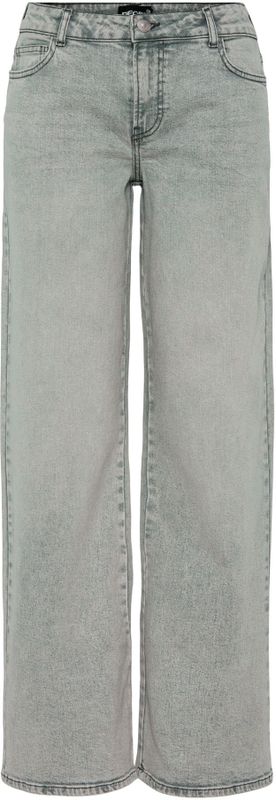 Jeans - Blauw - Rits - Lage Taille - Wide-Leg Fit