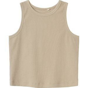 Top - Gestreept - Ribgebreid - Cropped Fit