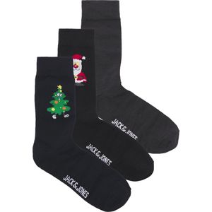 JACK & JONES JUNIOR - JACHOLLY JOLLY SOCKS GIFTBOX - Jongens Sokken - Kleur - Materiaal