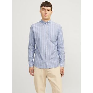 Jack & Jones - JPRBROOK OXFORD SHIRT L/S NOOS - Overhemd - Chambray Blue - Slim Fit