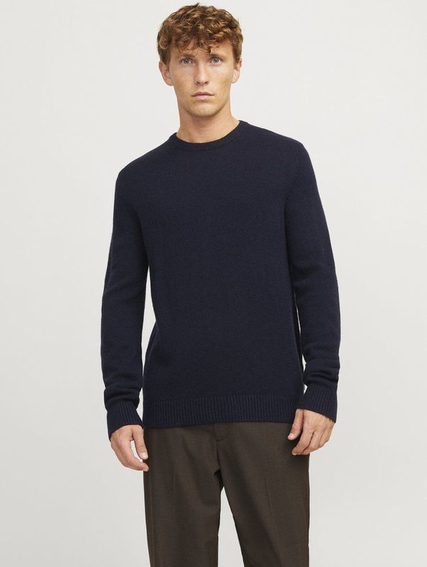 Jack & Jones - Lambswool - Gebreide Trui - 100% Wol