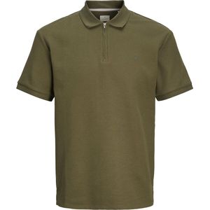 Jack Jones - Jprccjohnny Half Zip Ss Polo Sn - Heren - Polo'
