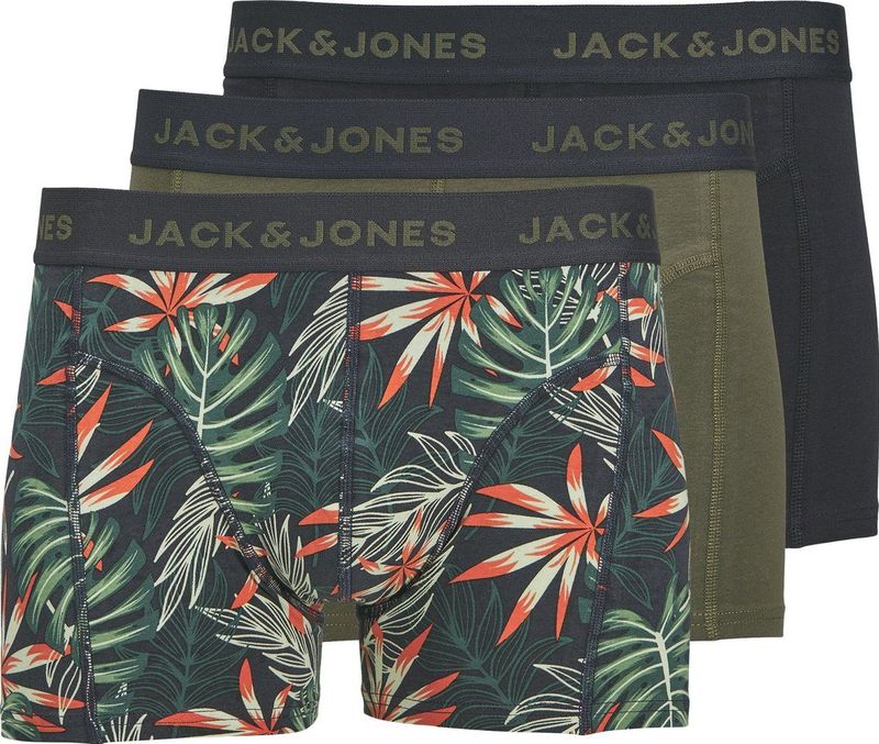 Jack & Jones Heren Boxershorts Trunks JACLOUI 3-Pack