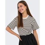 ONLY Kurzarmshirt »ONLLIVINA S/S STRIPE TEE JRS NOOS«