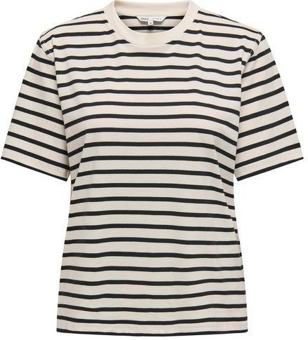 ONLY Kurzarmshirt »ONLLIVINA S/S STRIPE TEE JRS NOOS«