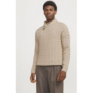 Jack&jones - Jprblucrash Knit Shawl Neck - Heren - Gebreide Truien