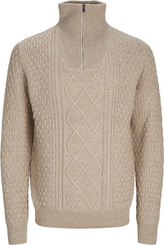 Jack & Jones Trui Jprblunorth Knit High Neck Sn 12261780 Pure Cashmere Mannen