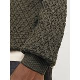 Jack & Jones Trui Jprblunorth Knit High Neck Sn 12261780 Olive Night Mannen