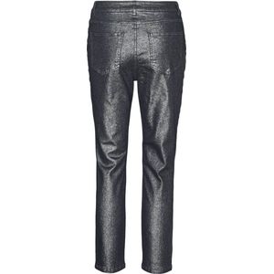 Vero Moda Vmbrenda Hr Straight Glitter Pant Silver ZILVER