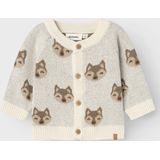 NAME IT Gebreid vest  ecru / gemengde kleuren