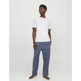 Jack & Jones - JACBASIC - Pyjamaset - Wit/Blauw