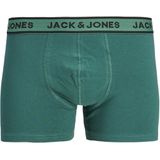JACK & JONES Boxershorts 'JACDREW'  turquoise / grijs / donkergrijs / lichtroze / zwart / wit gemêleerd