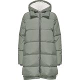 Onlkelly - Puffer Jacket - Lang - Met Capuchon - Winddichte Stormmanchetten - Teddy Voering