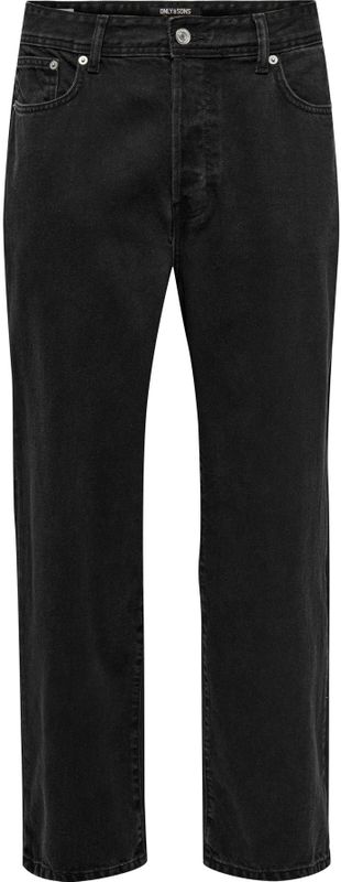 Only & Sons - ONSFADE - Jeans - Zwart - Denim - Loosefit
