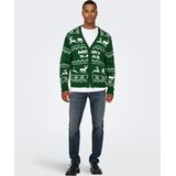 Vest - V-Hals - Lange Mouwen - Knoopsluiting - Regular Fit