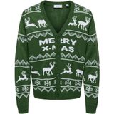 Vest - V-Hals - Lange Mouwen - Knoopsluiting - Regular Fit