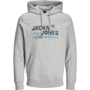 Jack & Jones - Hoodie - Zwart - Katoen - Met Capuchon