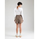 PIECES - PCANNA - Broek - Chocoladebruin - Gerecycled Materiaal - High Waist