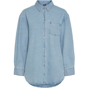 PIECES - Pcmaisie - Hemd - Lichtblauw - Denim - 1 Stuk