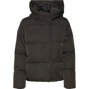 Vmstella - Winterjas - Blauw - Polyester - Hoge Kraag - Lange Mouwen