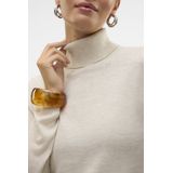 Gebreide Pullover - Rolkraag - Lange Mouwen - Slim Fit