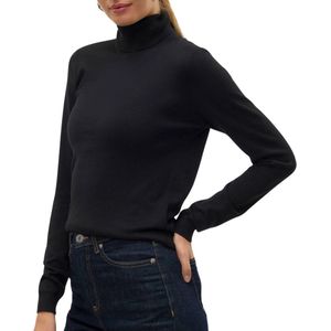 Vmiris - Gebreide Pullover - Rolkraag - Slim Fit - Lange Mouwen