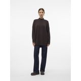 Pullover - Hoge Hals - Lange Mouwen - Geribde Manchetten - Loose Fit