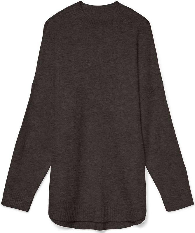 Pullover - Hoge Hals - Lange Mouwen - Geribde Manchetten - Loose Fit