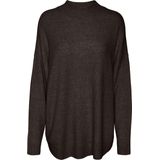 Vero Moda - Plaza - Gebreide Trui - Hoge Hals - Lange Mouwen - Losse Pasvorm