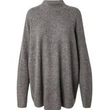 Gebreide Pullover - Hoge Hals - Lange Mouwen - Losse Pasvorm - Gerecycled Polyester