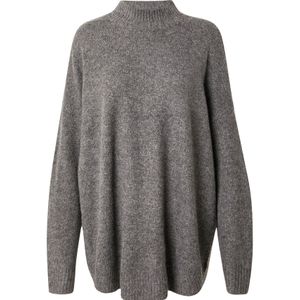 Gebreide Pullover - Hoge Hals - Lange Mouwen - Losse Pasvorm - Gerecycled Polyester