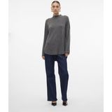 Gebreide Pullover - Hoge Hals - Lange Mouwen - Losse Pasvorm - Gerecycled Polyester