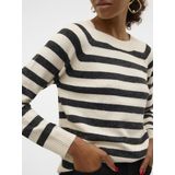 VERO MODA VMDOFFY LS Blouse - Sepia Tint - Gebreide Trui - Ronde Hals