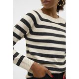 VERO MODA VMDOFFY LS Blouse - Sepia Tint - Gebreide Trui - Ronde Hals