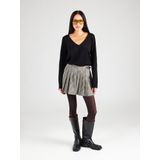 Gebreide Pullover - V-Hals - Lange Mouwen - Loose Fit - Geribde Manchetten