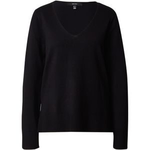 Gebreide Pullover - V-Hals - Lange Mouwen - Loose Fit - Geribde Manchetten