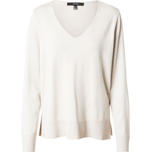VERO MODA Vmsilje Ls V-hals trui Ga Noos Vmsilje Ls V-hals Ga Noos dames trui (1 stuk), Zand