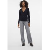 Vest - V-Hals - Lange Mouwen - Loose Fit - Knoopsluiting